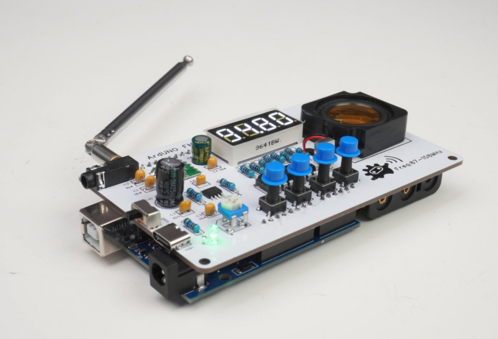 奇果派Arduino FM开源收音机学习套件